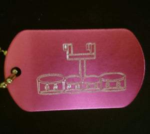 Tenors Graphic Dogtag