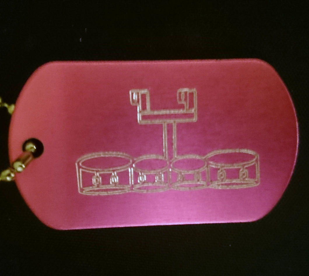 Tenors Graphic Dogtag