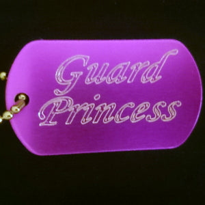"Guard Princess" Dogtag