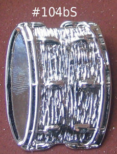 Bass Drum, Silver-tone
