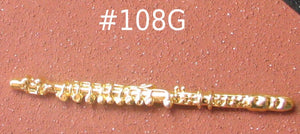 Flute, Gold-tone